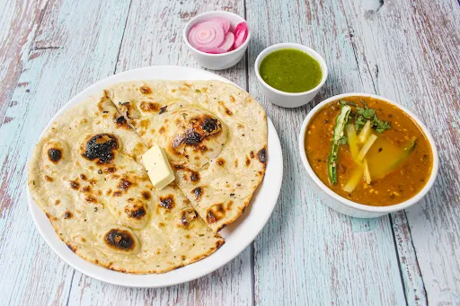 Dal Makhani And 4Tandoori Butter Roti