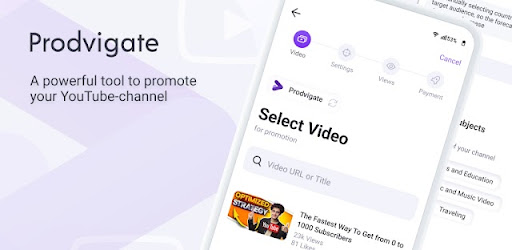 Prodvigate YouTube Promotion