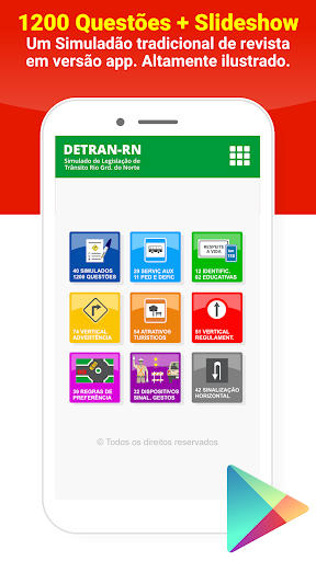 Simulado Prova DETRAN RN Rio Grande do Norte 2020