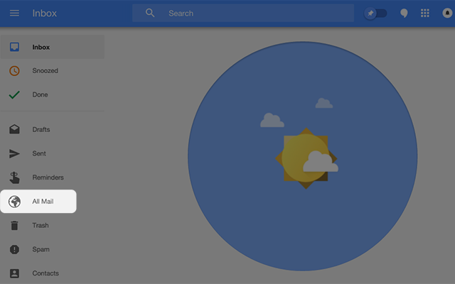All Mail Button for Inbox by Gmail Preview image 1