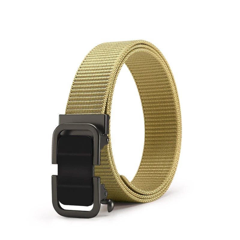 Toothless Nylon Canvas Men's Belt, durable and adjustable, perfect for jeans, comfortable for everyday wear, strong and 