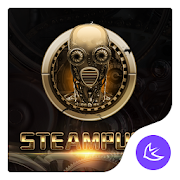 Golden SteamPunk - APUS Launcher  theme 1062.0.1001 Icon