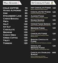 Flavours Ice Cream menu 2