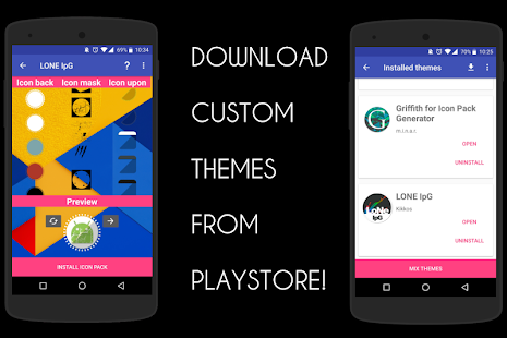 Icon Pack Generator - Create your own icon pack! Screenshot