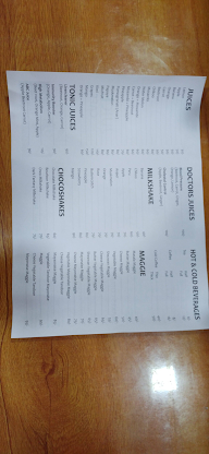 Juice Cafe menu 7