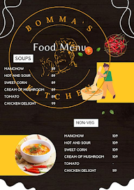 Bomma's Kitchen menu 1