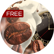 FREE coffee clock LWP 1.0 Icon