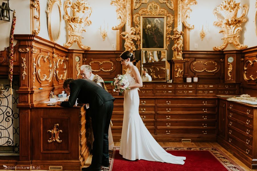 Fotografo di matrimoni Dominika Wilk (dominikawilk). Foto del 4 dicembre 2018