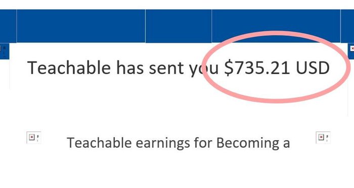 Affiliate Income from Blogging (ScreenShot)