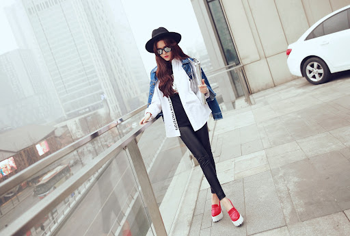 Title 3, Scarpe con tacco spesso 12cm super alto nere ro...