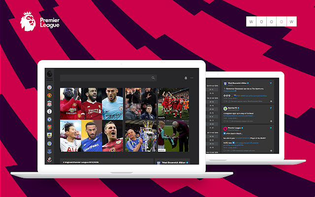 Wooow New Tab - Premier League