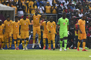 Daniel Akpeyi of Orlando Pirates during the Absa Premiership match between Orlando Pirates and Kaizer Chiefs at FNB Stadium on February 09, 2019 in Johannesburg, South Africa. 