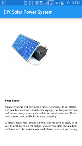 DIY Solar Power System : Prt 1