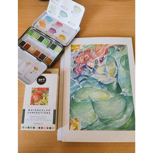 Art Philosophy Watercolor Confection set