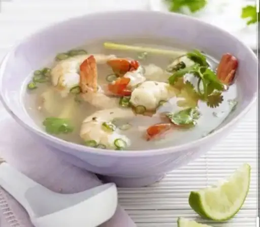 Prawns Lemon Coriander Soup