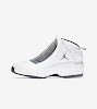 air jordan 19 flint grey white chrome