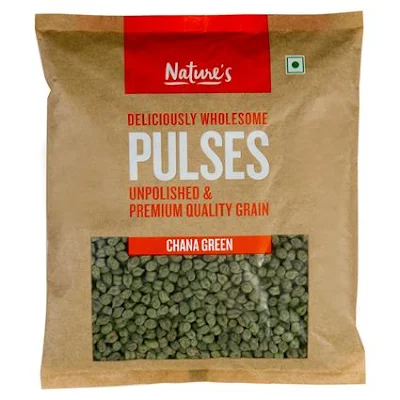 Nature's Natures Chana Whole (Green) - 500 gm