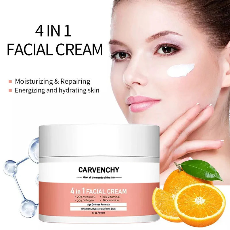 Title 4, Crema Hidratante Facial 4 en 1 con Colágeno de ...