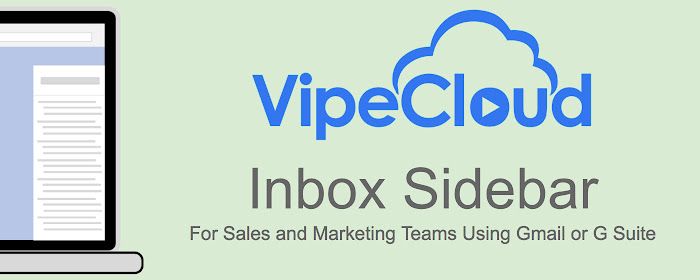 VipeCloud Inbox Sidebar marquee promo image