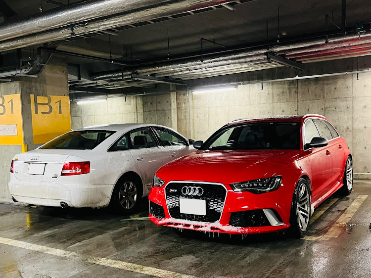 RS6 アバントのミサノレッドパールエフェクト・APR stage1・REMUS・EVENTURI・AWE Tuningに関するカスタム事例の投稿画像2枚目