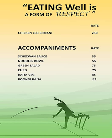 Alka Restaurant menu 