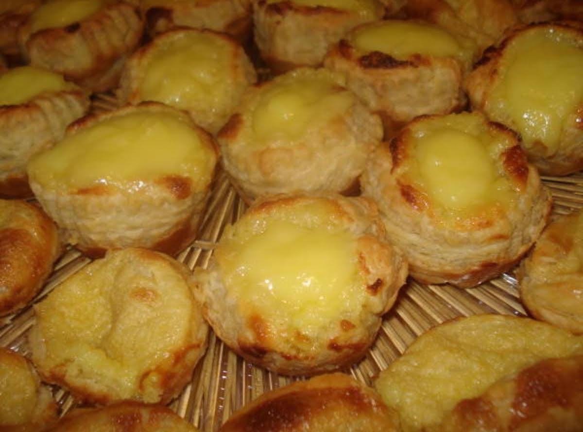 Portugese Custard Cream Tarts Pasteis De Nata | Just A Pinch
