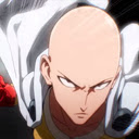 Awesome action pic of Saitama 1280x720 Chrome extension download