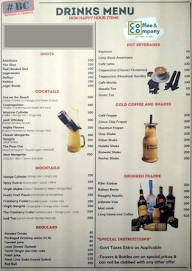 #BC - Bottles And Chimney menu 2