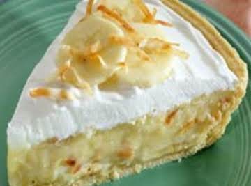 Banana Coconut Cream Pie