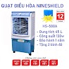 Quạt Điều Hoà Hơi Nước Nineshield Hs - 588A/ Quạt Đá Kb - 588S/ Hs - 35A 45 Lít [Bảo Hành 1 Năm]