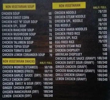 Sandhya menu 