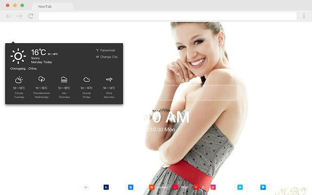 Melissa Benoist Pop HD Stars New Tabs Themes