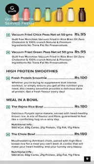 Grow Fit menu 7