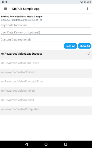 MoPub Sample App