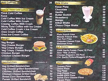 Cafe Cremyz 14 menu 