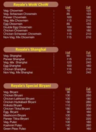 The Royal Tandoor menu 3