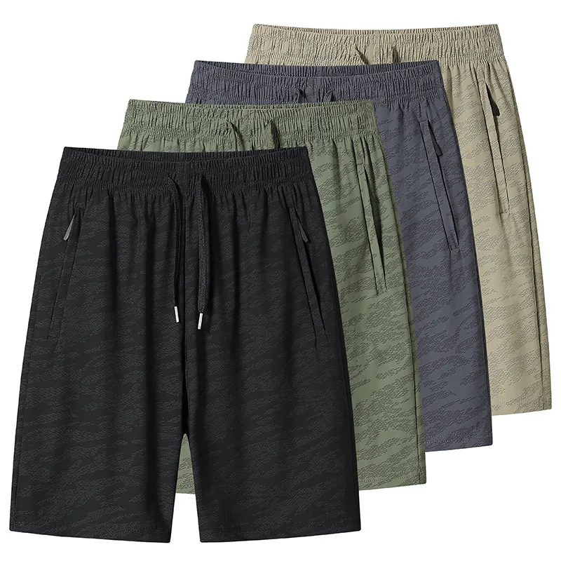 Herren Ice Silk Stretch Casual Hose, Bequem, Atmungsaktiv, Ideal für heiße Tage, Stilvoller Look, Perfekt für Alltag und Freizeit, Sommerliche Hose