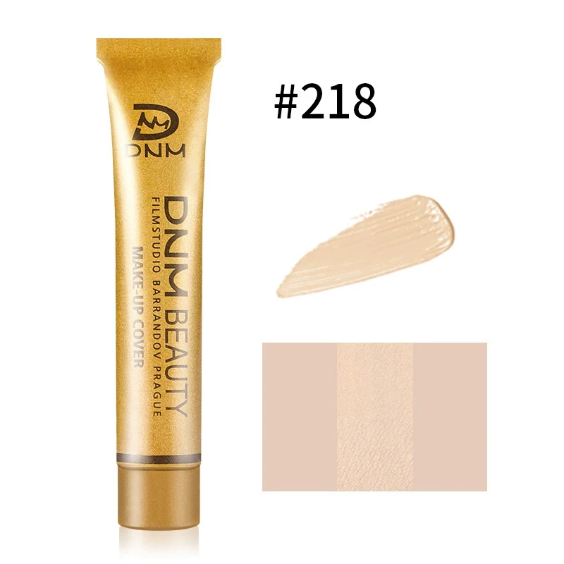 Vloeibare Concealer Foundation Crème Bedekt Tattoo Acne Littekens Vocht Inbrengend Volledige Camouflage Natuurlijk Verhelderend Make-up