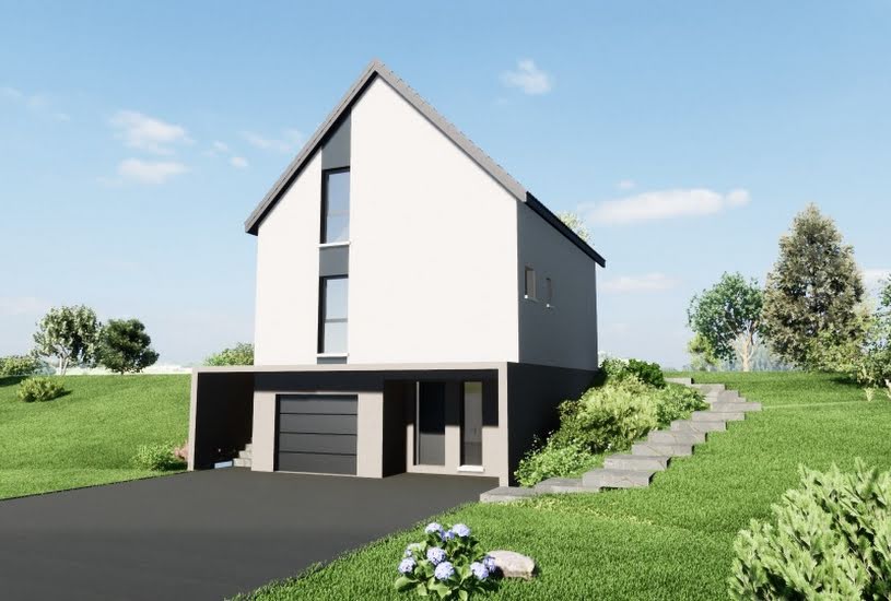  Vente Terrain + Maison - Terrain : 918m² - Maison : 120m² à Wisches (67130) 