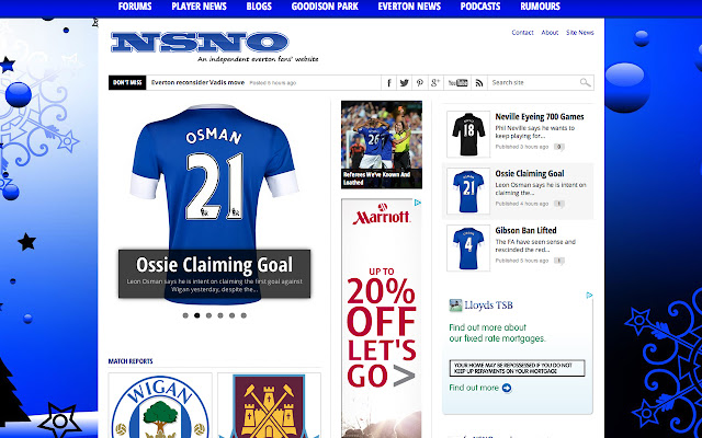 NSNO Everton News chrome extension