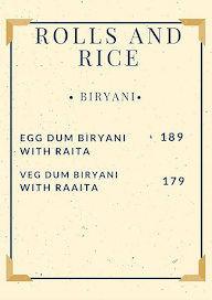 Roll And Rice menu 1