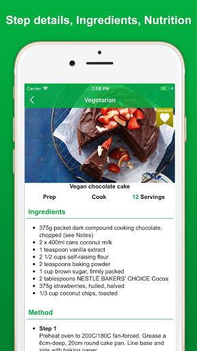 Screenshot Vegan & Vegetarian Recipes - H