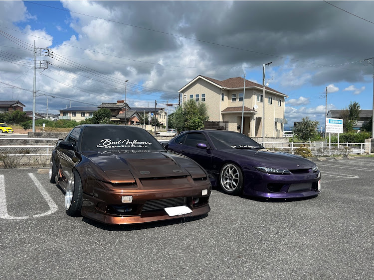 シルビアの180SX・180SX好きと繋がりたい・SR_brothers・全スモ・また逢う日までに関するカスタム事例の投稿画像2枚目