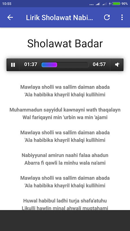 Sholawat Nabi Mp3 In Linea Gratis Apk Download Dell Ultima Versione Free Music Audio App For Android Apkcc Com
