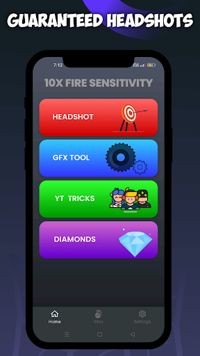 10X Fire GFX Sensitivity Tool