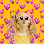 Cover Image of Herunterladen Emoji Background Photo Editor & Emoji Wallpaper 💛 6.2 APK