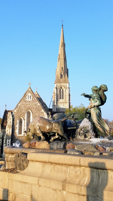 Gefion Fountain in Copenhagen