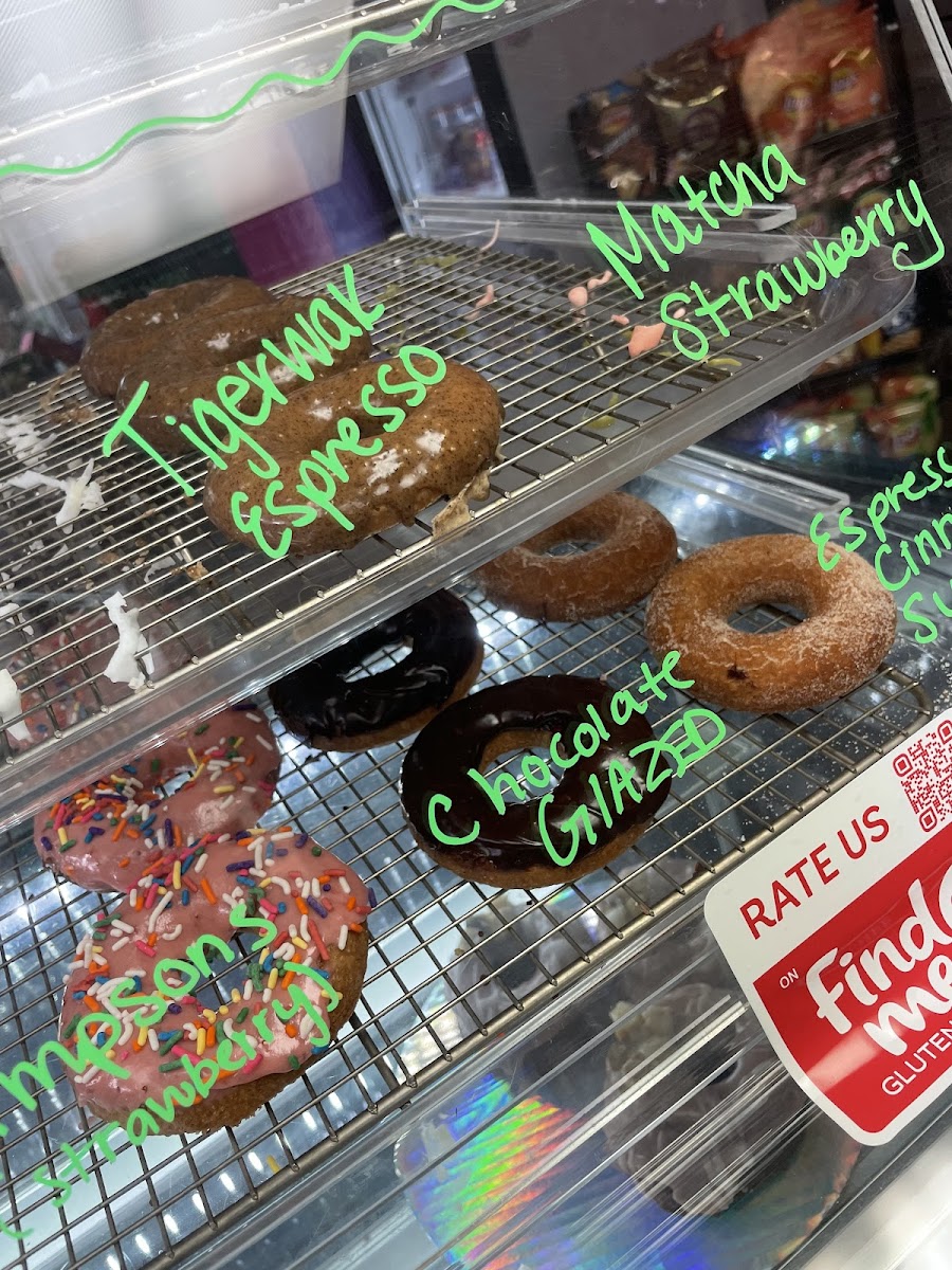 Gluten-Free at Stay Glazed Donuts and Cafe