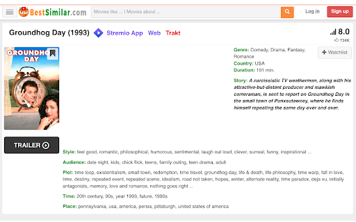 Stremio Buttons for BestSimilar screenshot 1