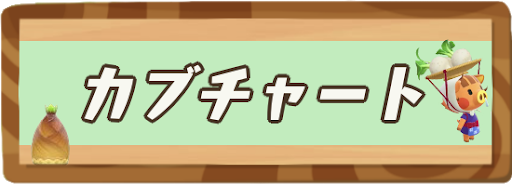 あつ森 カブ 株 価の変動パターンと稼ぐ方法 あつまれどうぶつの森 神ゲー攻略